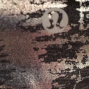 Lululemon metallic yoga pants